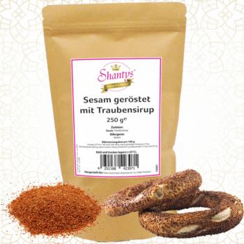 Sesam geröstet m. Traubensirup - 250 g - Shantys